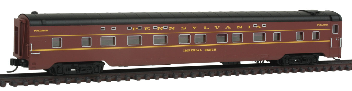 Intermountain N Centralia Car Shops CCS6800-03 Pullman Standard 4-4-2 Sleeper Pennsylvania RR 'Imperial Crest' PRR #8008