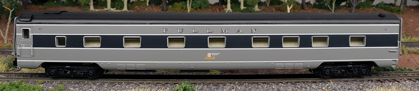 Intermountain N Centralia Car Shops CCS6802-07 Pullman Standard 4-4-2 Sleeper Southern Pacific 'Lark' SP #204