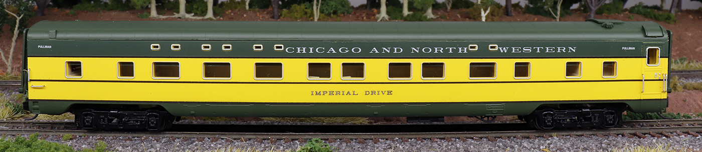 Intermountain N Centralia Car Shops CCS6810-01 Pullman Standard 4-4-2 Sleeper Chicago & North Western 'Imperial Drive'