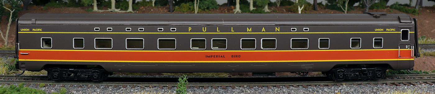 Intermountain N Centralia Car Shops CCS6817-01 Pullman Standard 4-4-2 Sleeper IC Leased to Union Pacific 'Imperial Bird'