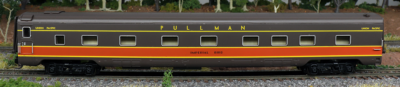 Intermountain N Centralia Car Shops CCS6817-01 Pullman Standard 4-4-2 Sleeper IC Leased to Union Pacific 'Imperial Bird'