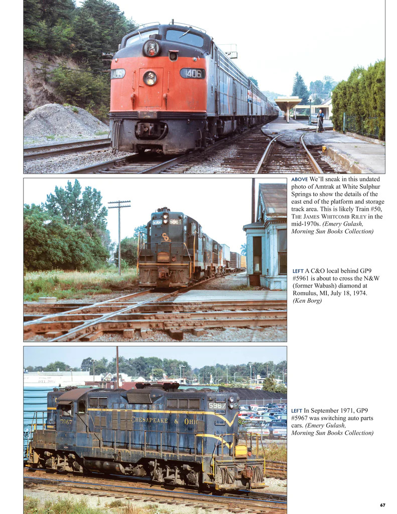 Morning Sun Books 1750 Chesapeake & Ohio Power In Color Volume 2: First-Generation Roadswitchers