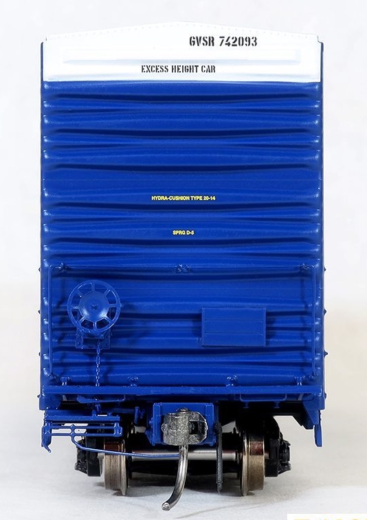 Tangent Scale Models HO 29013-04 Gunderson Brothers 50’ 6089cf High Cube Double Plug Door Box Car Golden West Service 'B-70-43 Repaint 1996+' GVSR #742034