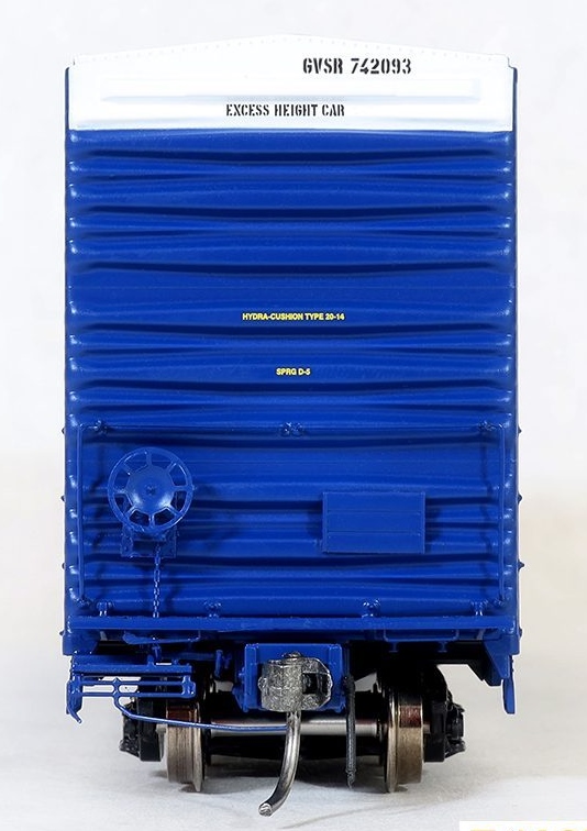 Tangent Scale Models HO 29013-10 Gunderson Brothers 50' 6089cf High Cube Double Plug Door Box Car Golden West Service 'B-70-43 Repaint 1996+' GVSR #742080