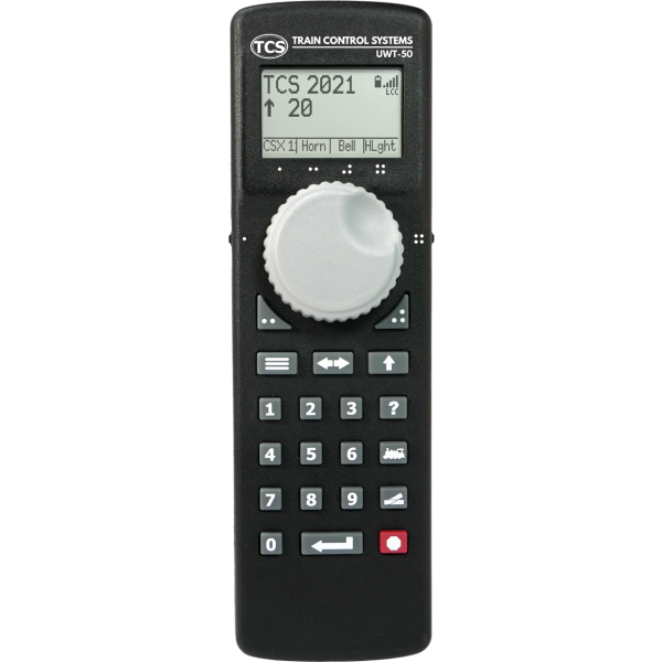 Train Control Systems TCS DCC UWT-50E Universal WiFi Mini Throttle UWT-50E (Encoder Knob)