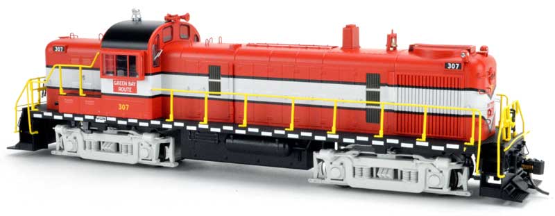 Bowser Executive Line HO 24656 DCC Ready ALCo RS-3 Phase 3 Diesel Locomotive Greenbay & Western GBW #308