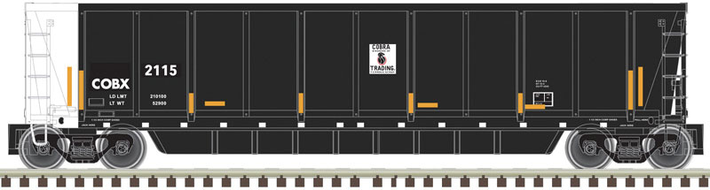 Atlas Master HO 20006684 ACF Coalveyor Bathtub Gondola Cobra Trading COBX #4119