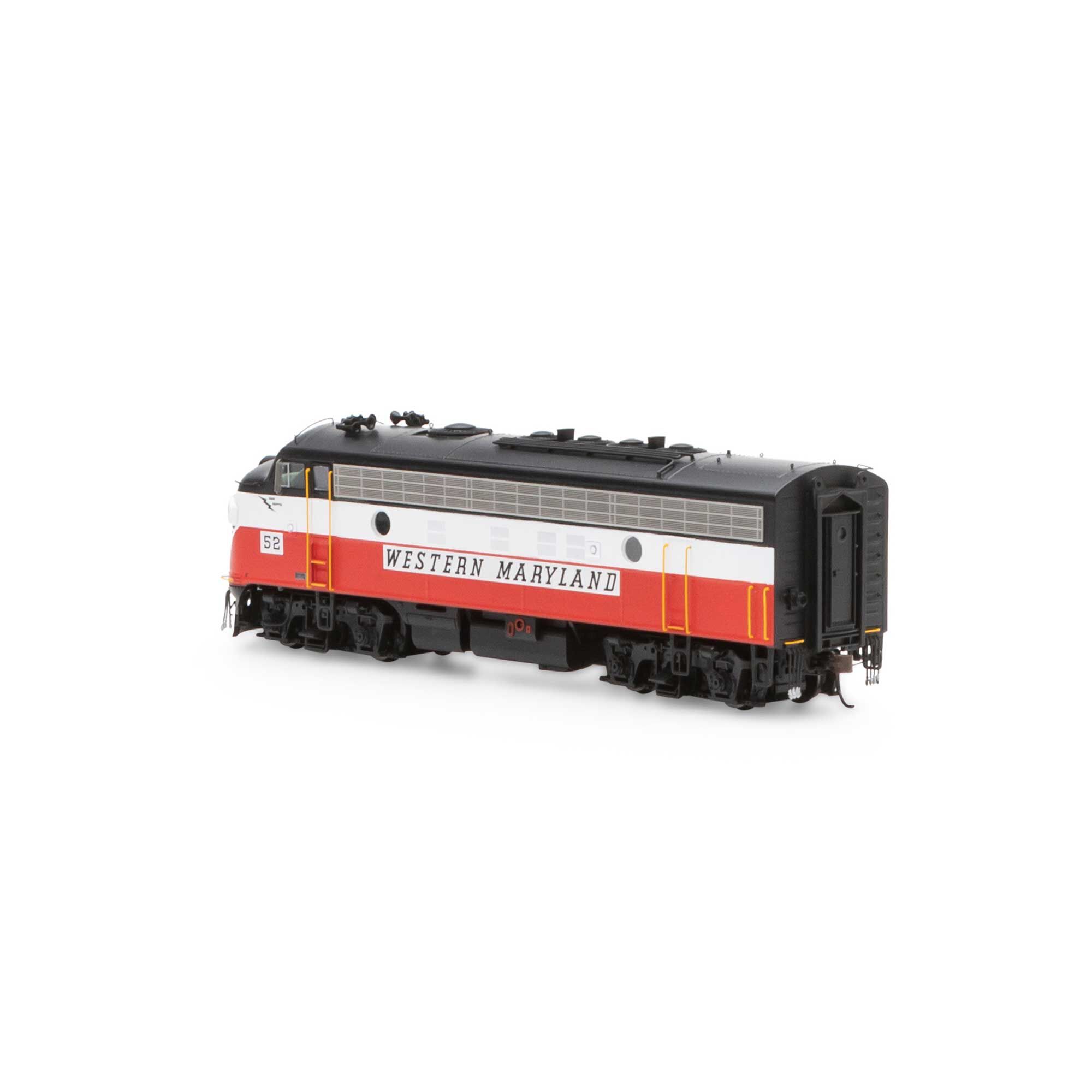 Athearn Genesis HO ATHG19353 DCC Ready EMD F3A Western Maryland WM #52