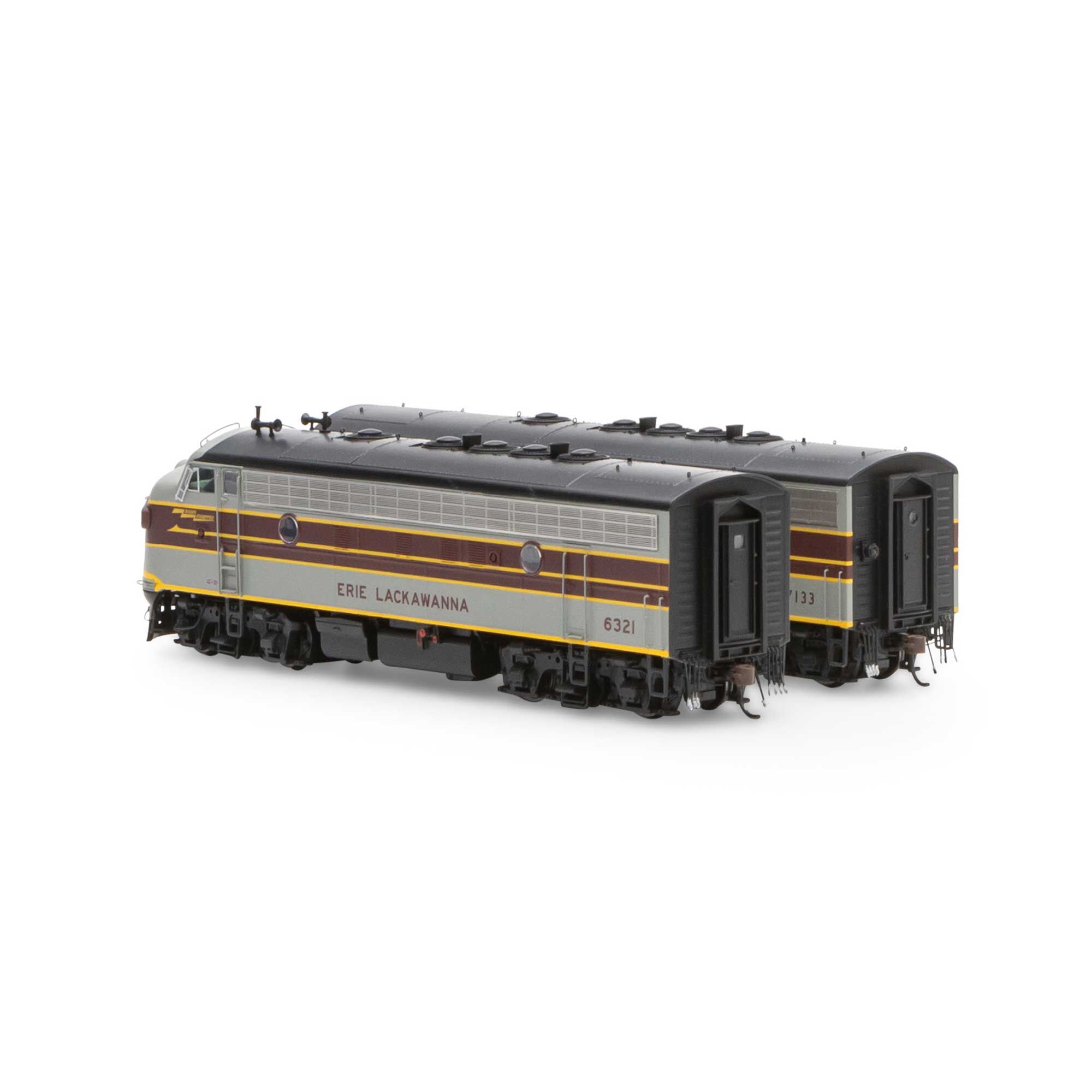 Athearn Genesis HO ATHG19558 DCC/Sound EMD F7A/B Set Erie