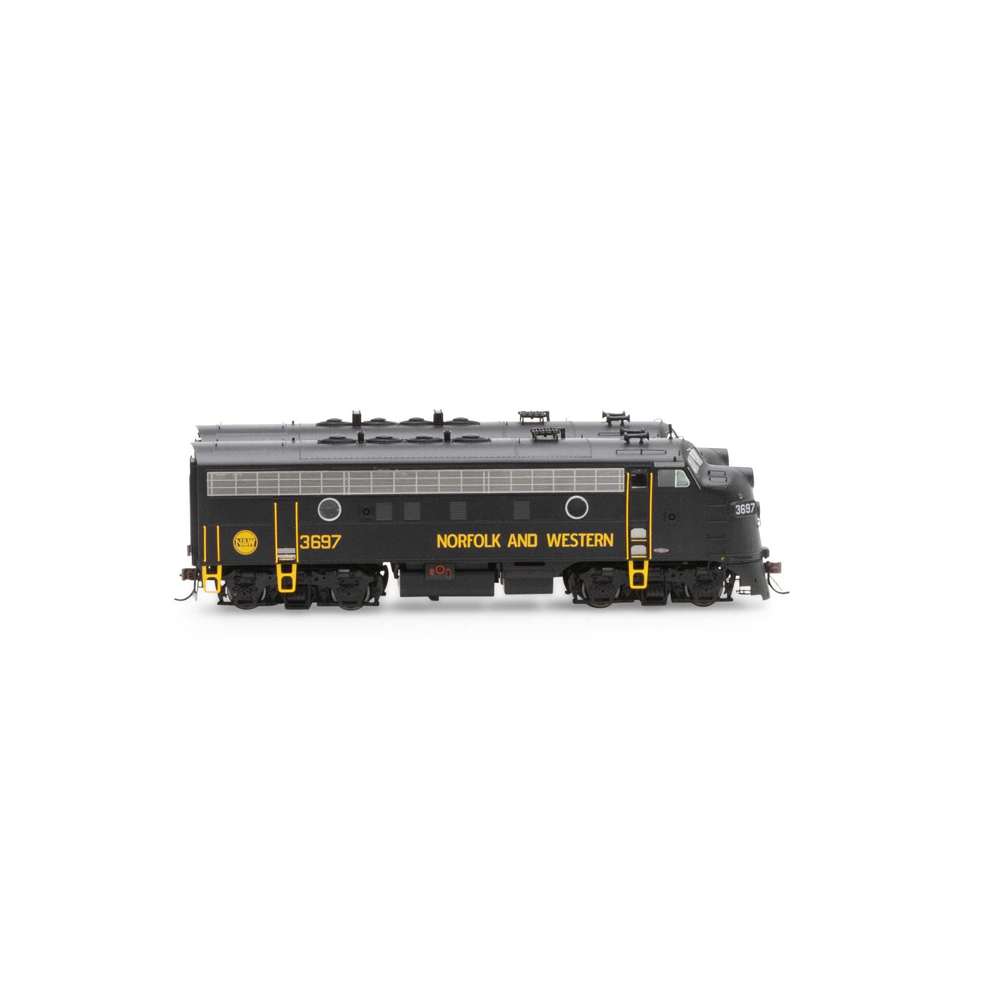 Athearn Genesis HO ATHG19567 DCC/Sound EMD F7A/A Set Norfolk