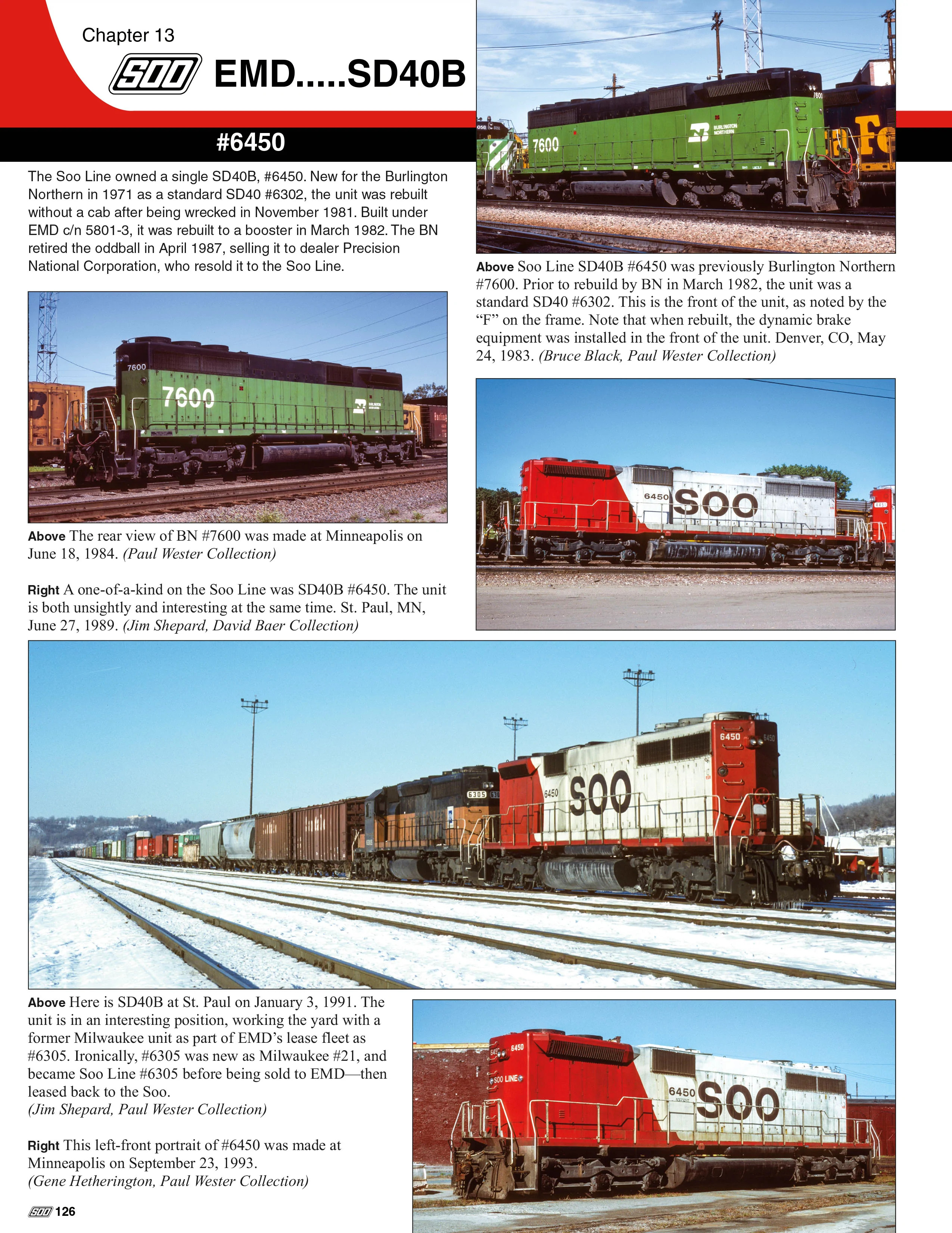 Morning Sun Books 1752 SOO Line Power In Color Volume 3: Modern Road Power 1966-2020