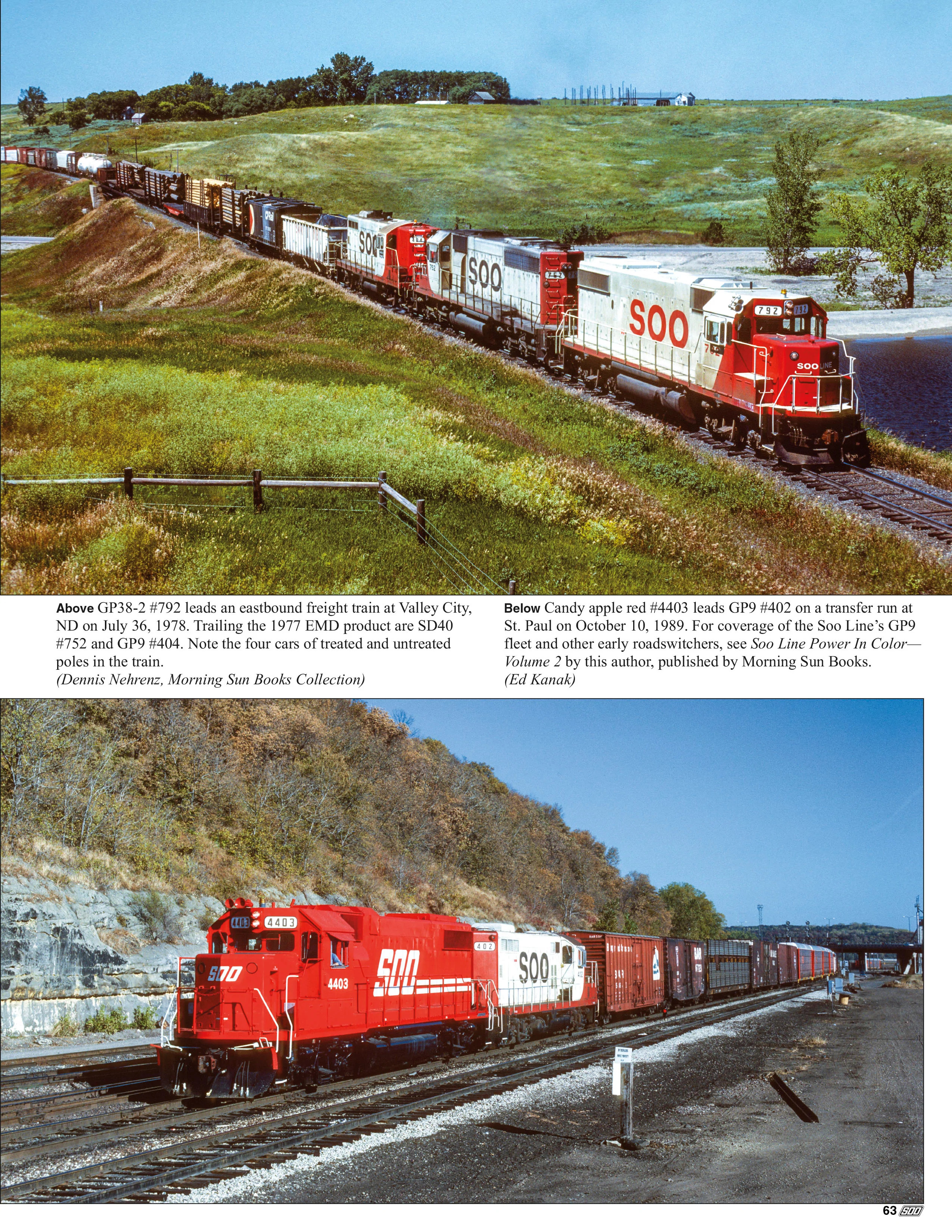 Morning Sun Books 1752 SOO Line Power In Color Volume 3: Modern Road Power 1966-2020