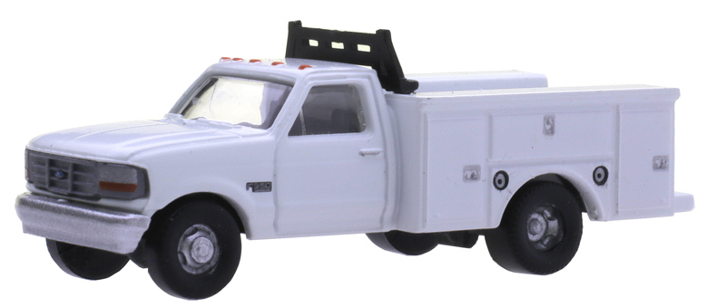Atlas N 60000149 Ford F-250/350 Pickup Trucks White 2-Pack