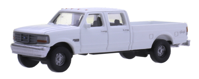Atlas N 60000149 Ford F-250/350 Pickup Trucks White 2-Pack