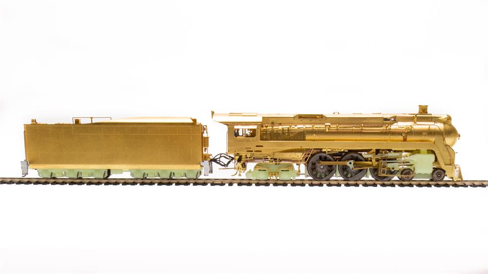 Broadway Limited Imports HO 7356 Baldwin 4-6-4 Hudson ATSF Blue Goose with Paragon4 Sound/DC/DCC & Smoke Undecorated