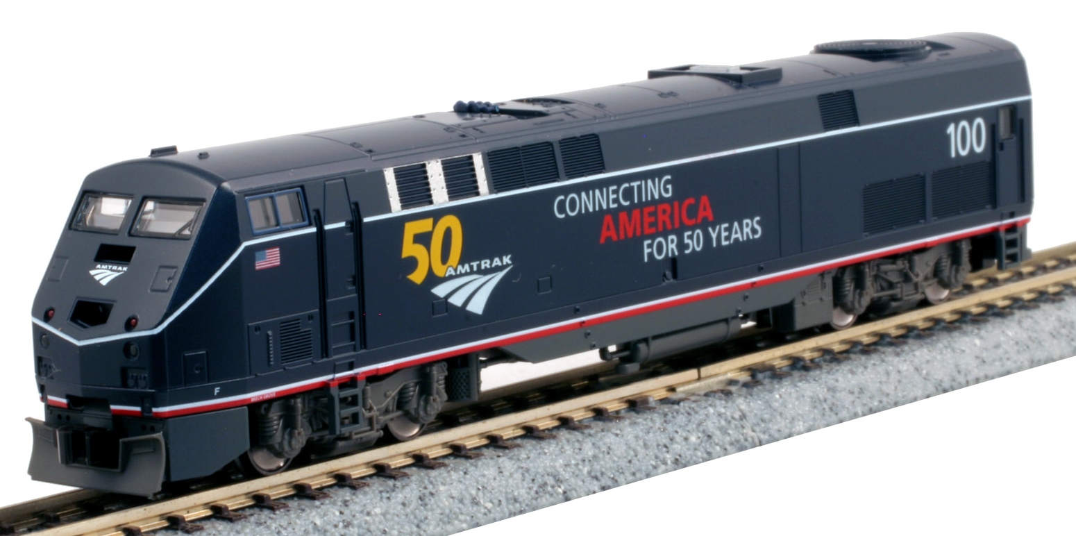 Kato N 176-6035 DCC Ready GE P42 Genesis Diesel Locomotive Amtrak 