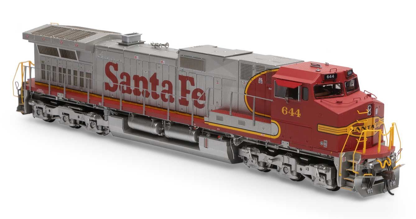 Athearn Genesis 2.0 HO ATHG31527 DCC Ready GE Dash 9-44CW Santa Fe SF #644