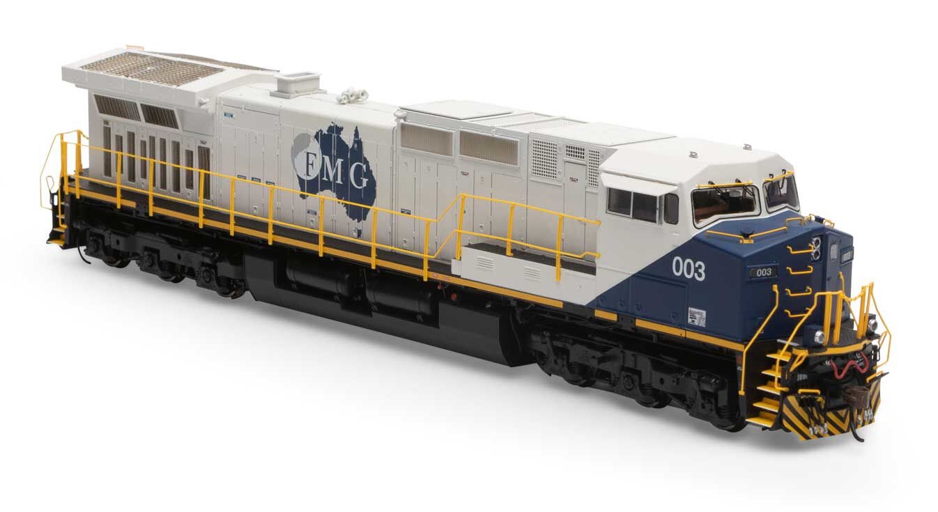 Athearn Genesis 2.0 HO ATHG31534 DCC Ready GE Dash 9-44CW Fortescue Metals Group FMG #003