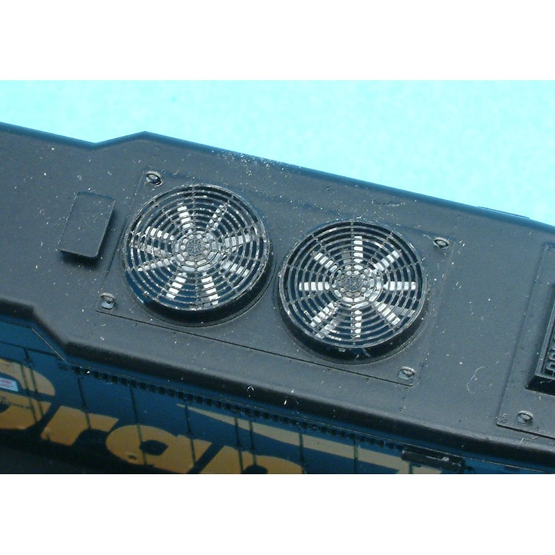 BLMA N 81 Detail Parts 48" Fan Grills W/O Center Plate 8 Blade - 5