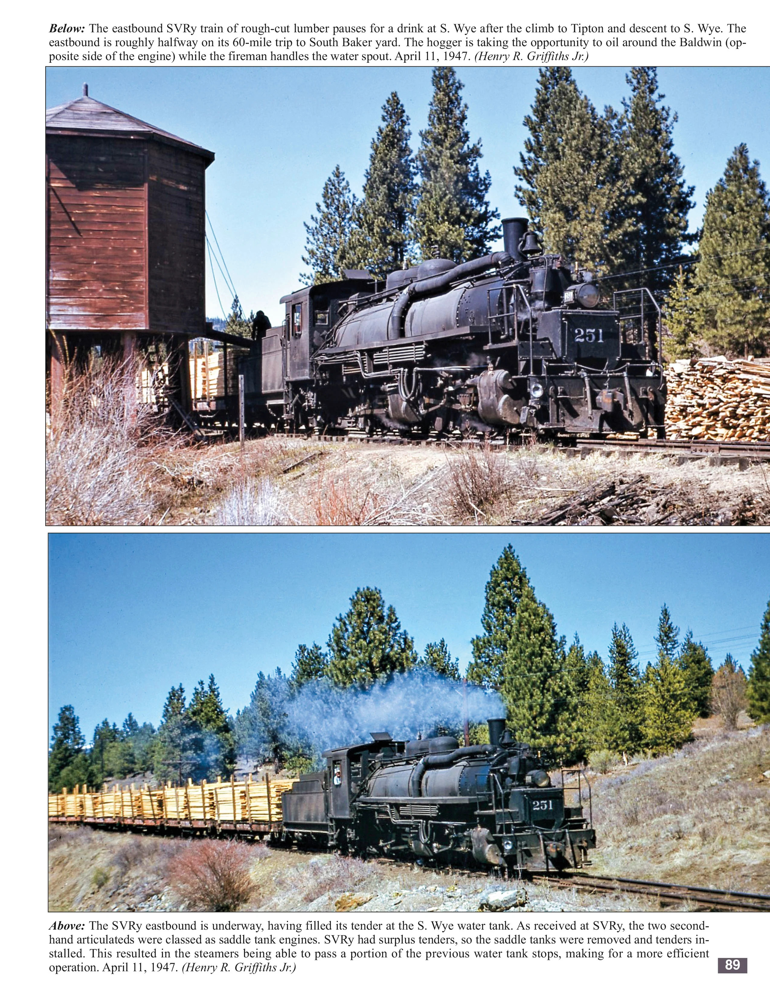 Morning Sun Books 1755 Union Pacific - First Subdivision, Oregon Division - Griffiths Series: Book 1