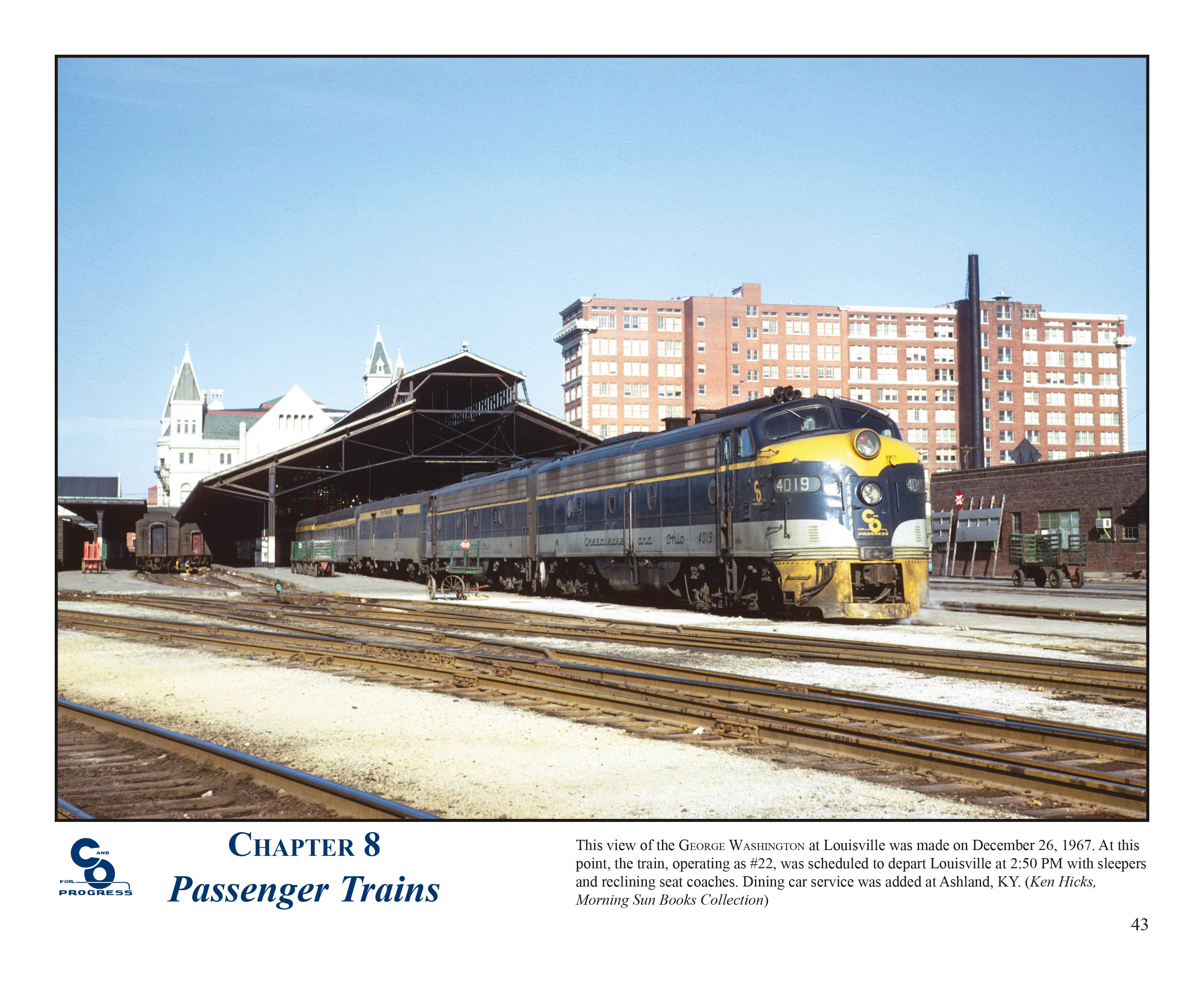 Morning Sun Books 7979 Chesapeake & Ohio Color Portfolio Softcover