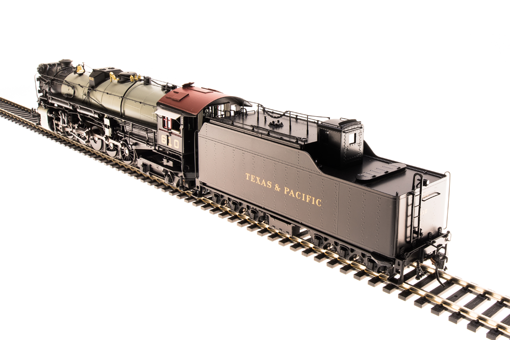 Broadway Limited Imports HO 7241 Lima 2-10-4 Texas with Paragon4 Sound/DC/DCC & Smoke Texas & Pacific 'In-Service Appearance' T&P #610