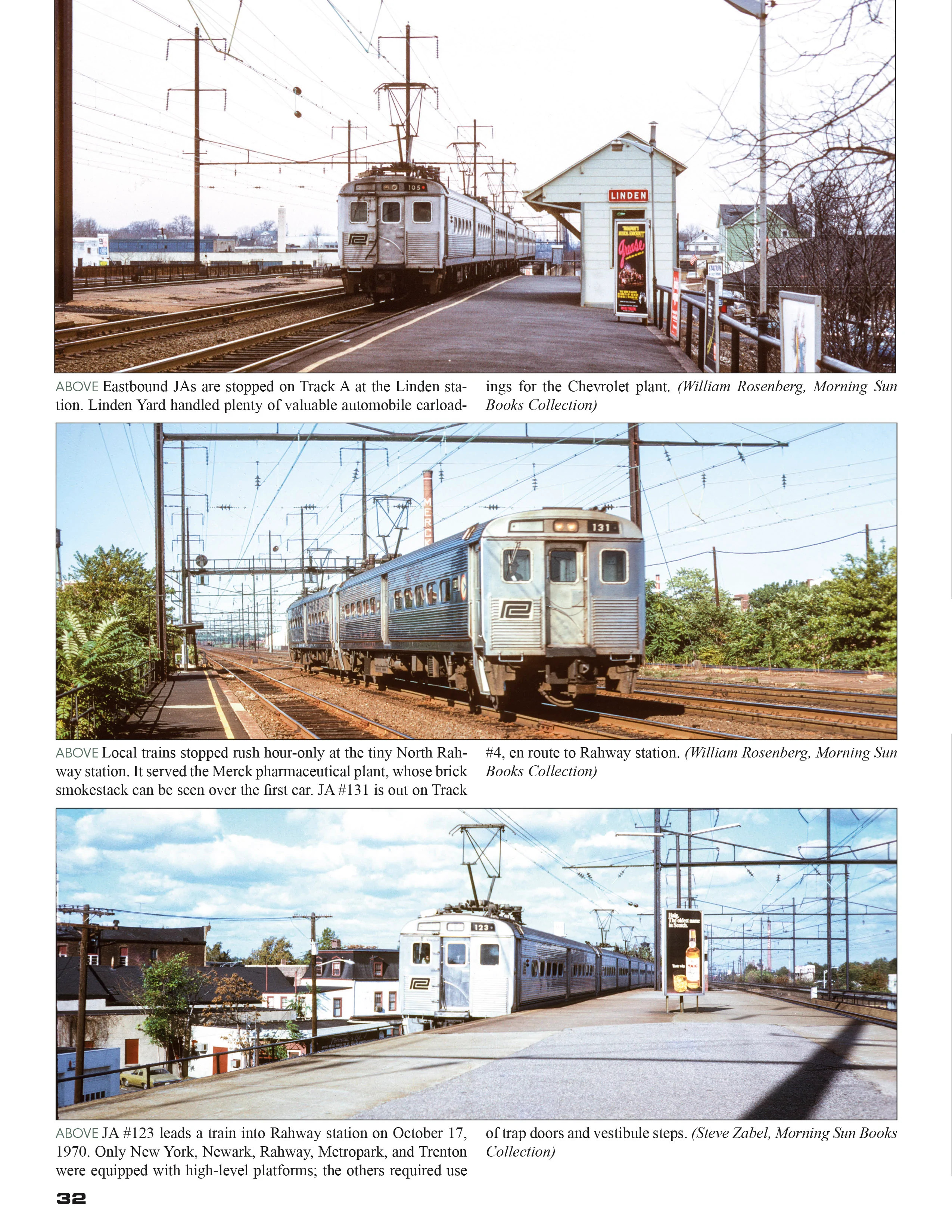 Morning Sun Books 1757 Penn Central MU Cars In Color