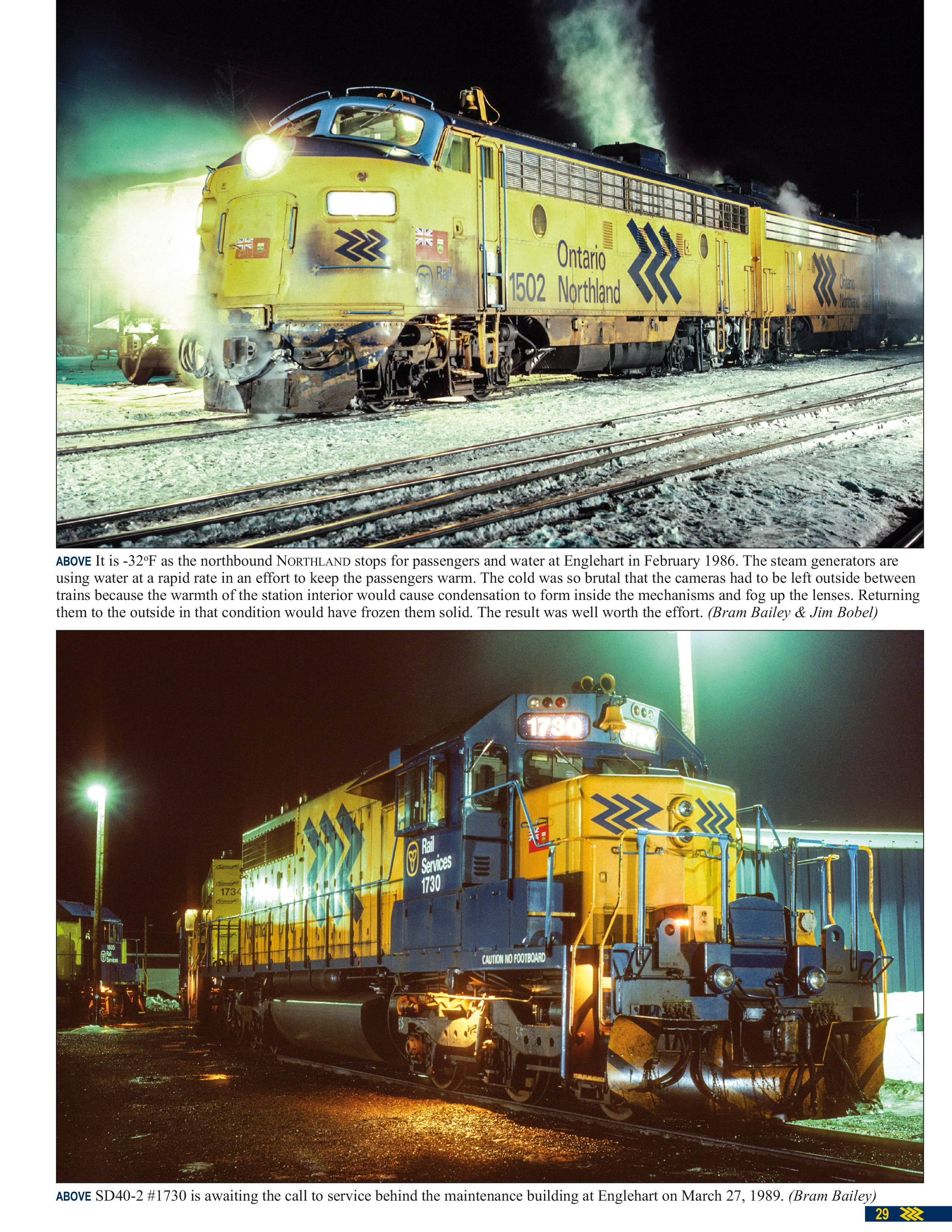 Morning Sun Books 1758 Ontario Northland In Color Volume 2: The Chevron Era