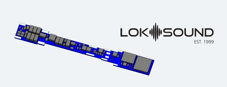 パ*ダ様 ESU LokSound micro V4.0 - C57 ESU 58771 LokSound 5 Micro Direct NMRA DCC Sound Decoder - N Drop