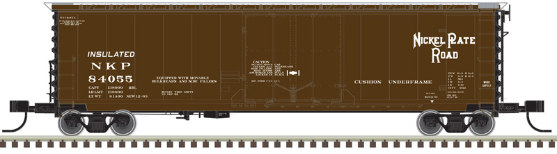 Atlas Master N 50005698 50' General American RBL Box Car Nickel Plate Road NKP #84055