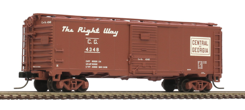 Atlas Master N 50006093 1932 ARA Box Car Central of Georgia 'The Right Way' CG #4348