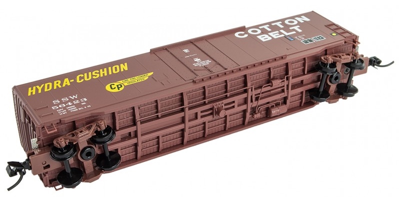 Micro Trains Line N 181 00 291 50’ Insulated Plug-Door Boxcar Cotton Belt SSW #56423