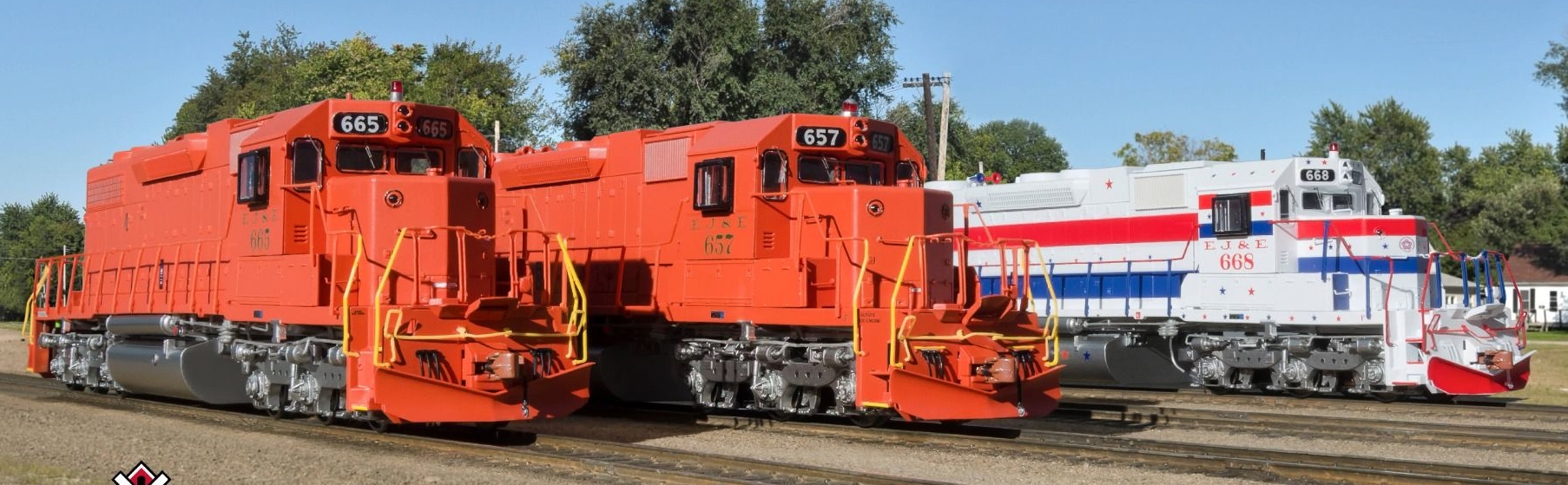 ScaleTrains Rivet Counter HO SXT33119 DCC/ESU Loksound 5 Equipped EMD SD38-2 Elgin Joliet and Eastern EJ&E #658