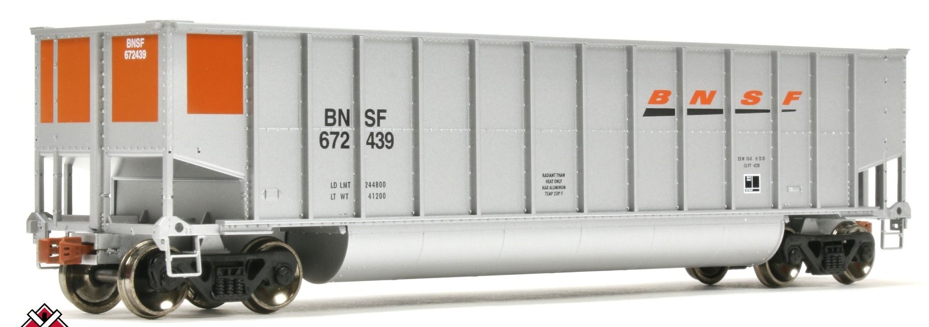 ScaleTrains Operator HO SXT11418 Bethgon Coal Gondola BNSF 'Wedge' BNSF #672141