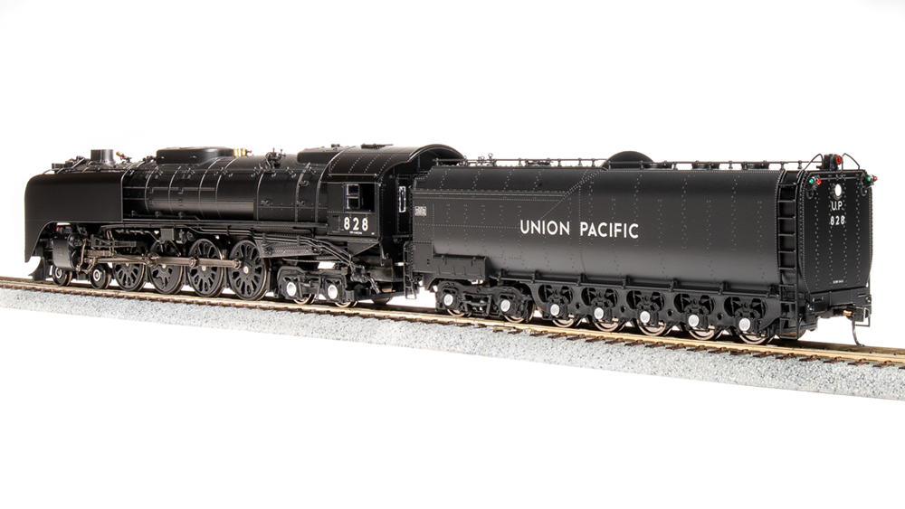 Broadway Limited Imports HO 7362 Union Pacific 4-8-4 Class FEF-2 with Paragon4 Sound/DC/DCC and Smoke 'Black & Graphite' UP #828