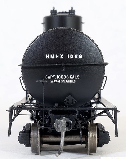 Tangent Scale Models HO 19069-03 General American 1917-design 10,000 Gallon Insulated Tank Car 'Tank Car Corp of America Black Lease 1963+' HMHX #1084