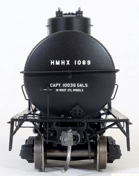 Tangent Scale Models HO 19069-04 General American 1917-design 10,000 Gallon Insulated Tank Car 'Tank Car Corp of America Black Lease 1963+' HMHX #1089