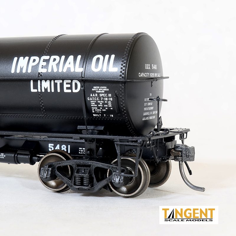 Tangent Scale Models HO 19070-04 General American 1917-design 10,000 Gallon Insulated Tank Car 'Imperial Oil Limited 1918+' IOX #5484