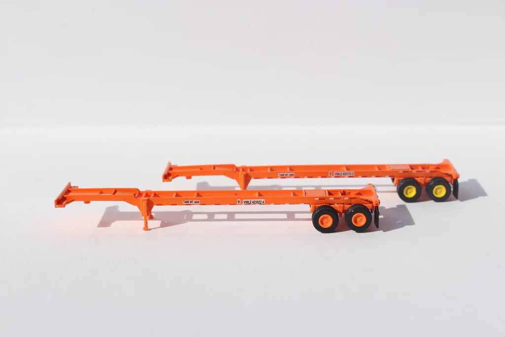 Jacksonville Terminal Company N 142014 40' CHASSIS Yang Ming 2-Pack