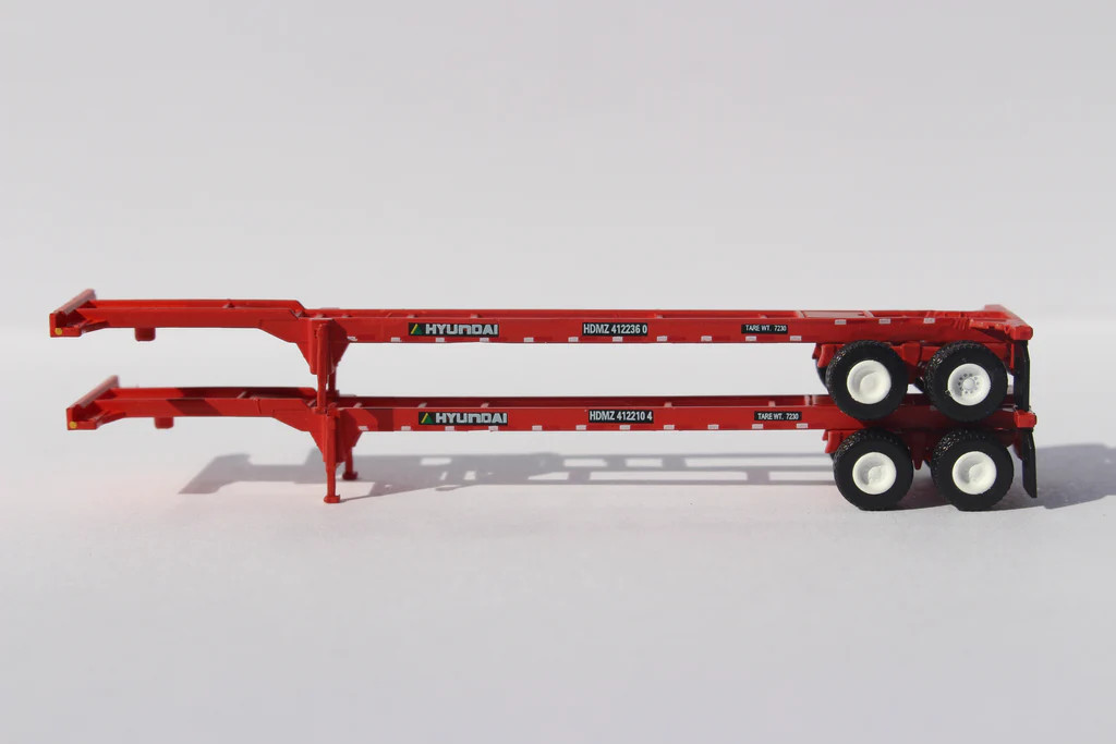 Jacksonville Terminal Company N 142015 40' CHASSIS Hyundai 2-Pack