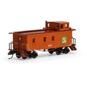 Athearn N ATH12086 30' 3-Window Caboose Grand Trunk Western GTW #0951
