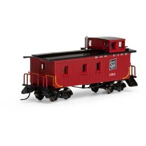 Athearn N ATH12088 30' 3-Window Caboose SOO Line SOO #160
