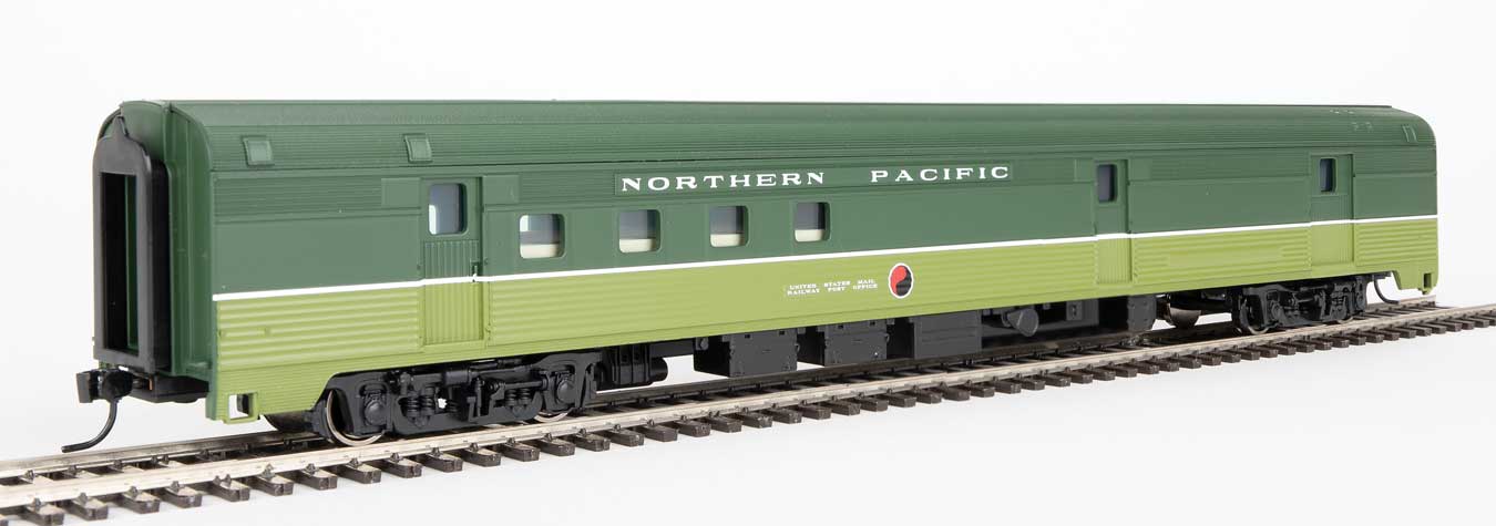 Walthers Mainline HO 910-30316 85' Budd Baggage-Railway Post Office Northern Pacific