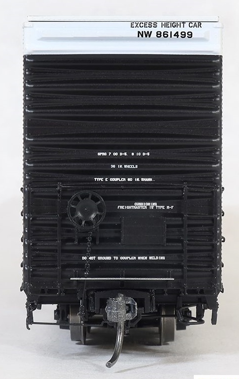 Tangent Scale Models HO 25042-03 Greenville 86' Double Plug Door Box Car Norfolk & Western ‘Delivery 1-1978’ NW #861323