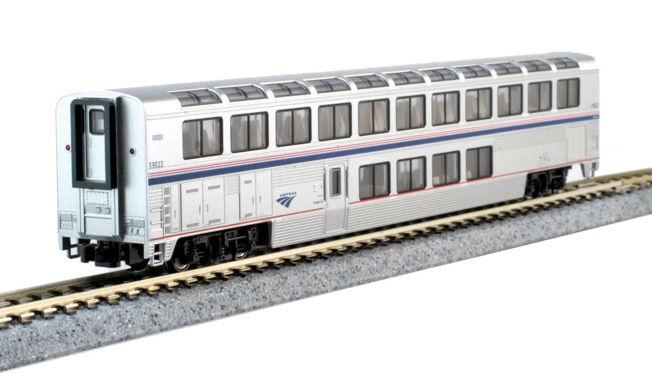 Kato N 10-1789 Amtrak Superliner Phase VI 6-Unit Bookcase Set