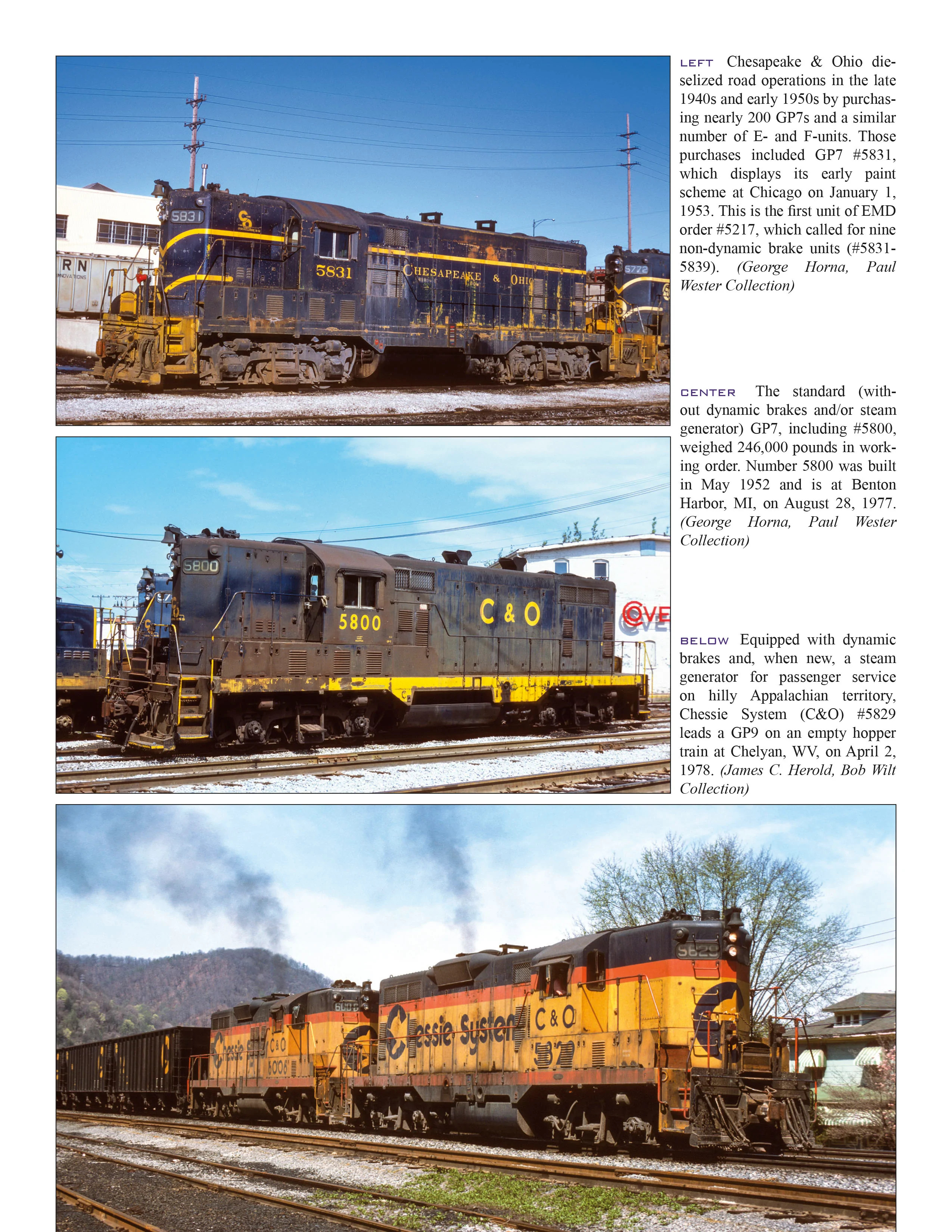 Morning Sun Books 1759 Just Geeps In Color Volume 1: GP7 1949-1954
