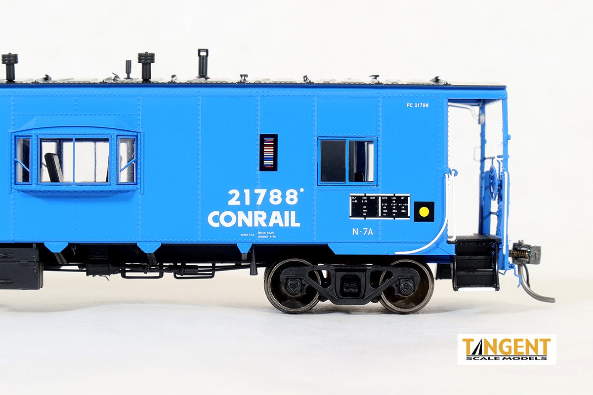 Tangent Scale Models HO 60127-03 DSI/SLCC Bay Window Caboose Conrail N7A Blue Repaint 1979+ CR #21732