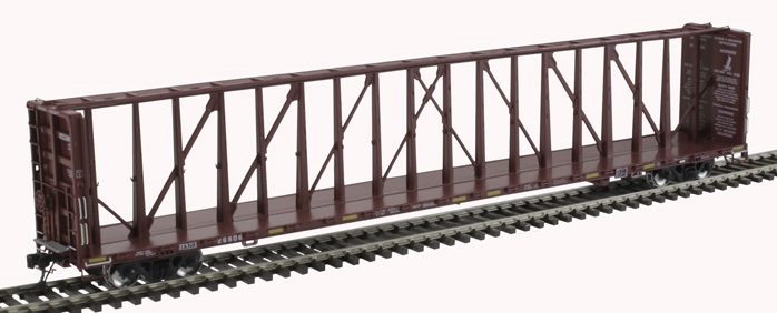 Atlas Master HO 20006477 73' Center-Partition 'Centerbeam' Flatcar Iowa Northern Railway IANR #26817