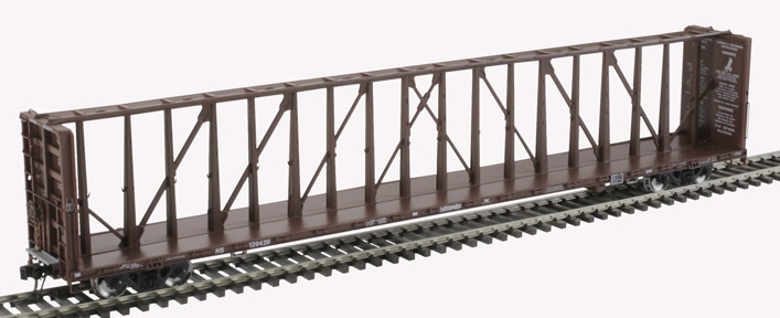 Atlas Master HO 20006478 73' Center-Partition 'Centerbeam' Flatcar Norfolk Southern NS #120325