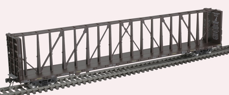 Atlas Master HO 20006497 73' Center-Partition 'Centerbeam' Flatcar Union Pacific UP #275189
